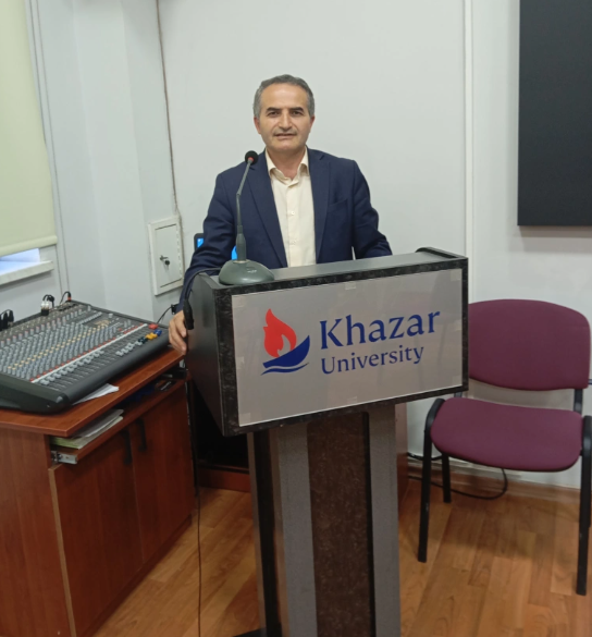 Filosof alim Xəzər Universitetində keçirilən Dördüncü Türkçülük Çalışmalarında məruzə edib