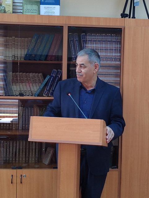Tarix İnstitutunda 18 Oktyabr-Müstəqilliyin Bərpası Günü ilə bağlı tədbir keçirilib