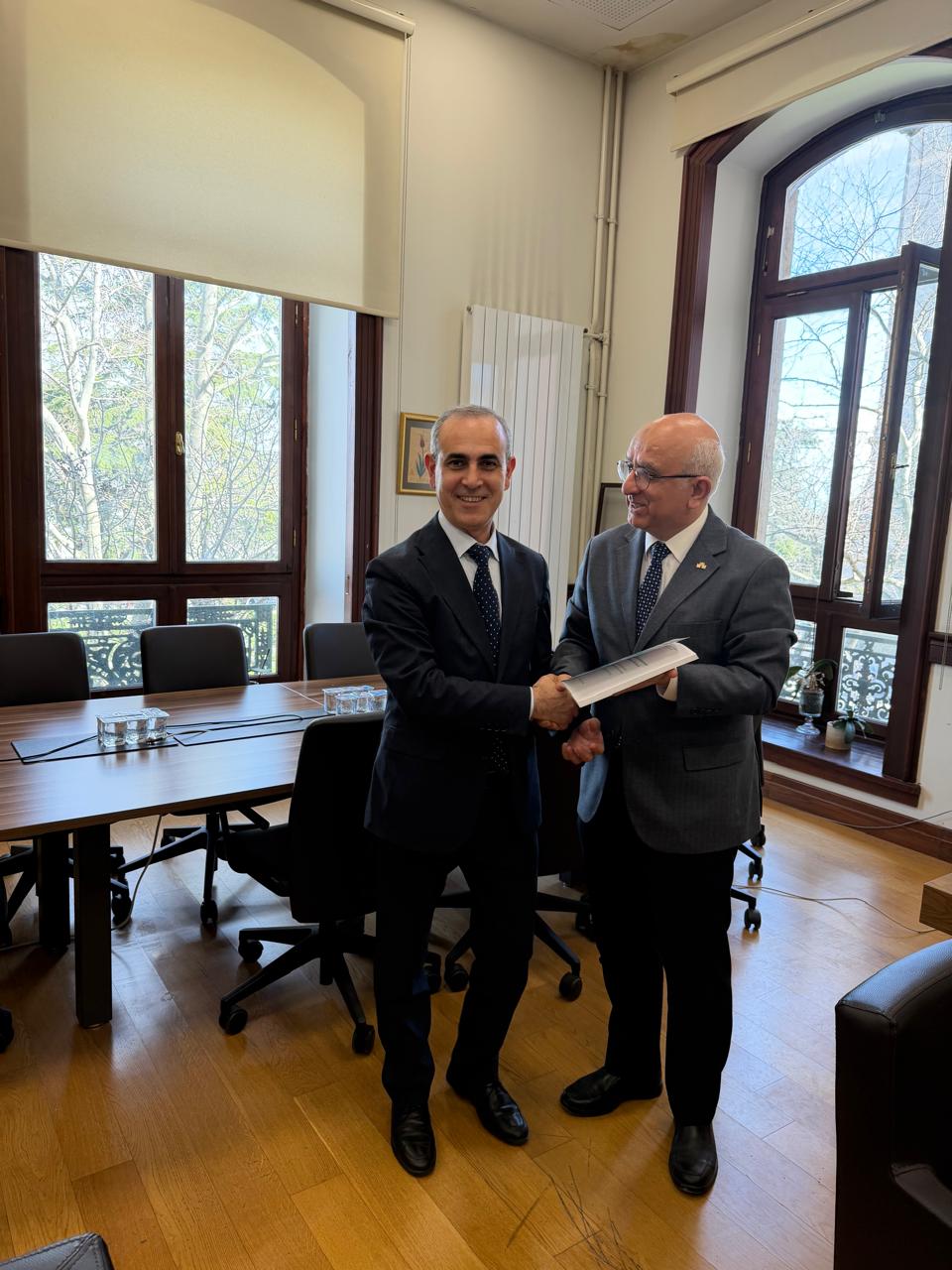 Mərkəzi Elmi Kitabxana İstanbulda əməkdaşlıq əlaqələrini genişləndirir