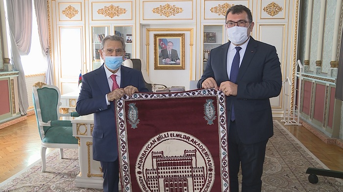 President of ANAS, academician Ramiz Mehdiyev met with the head of TUBITAK