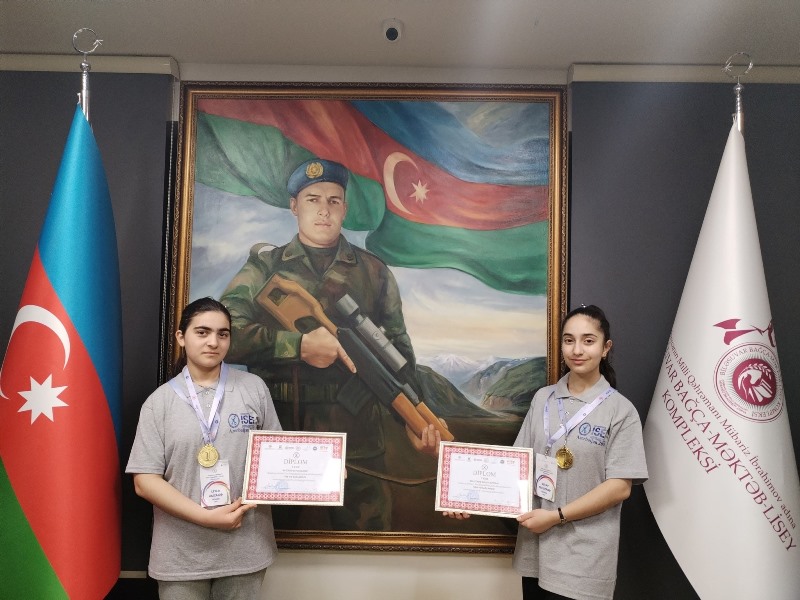 “Sabahın Alimləri” müsabiqəsində Biofizika İnstitutu ilə tədqiqat aparan şagirdlər qızıl medal qazanıb