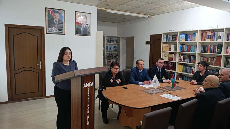Lənkəran Regional Elmi Mərkəzində Xocalı faciəsinin 34-cü ildönümünə həsr olunmuş seminar keçirilib