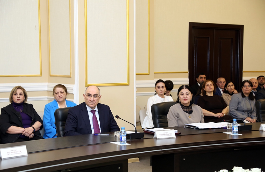 Ölkəmizdə rəqəmsal inkişafın sürətləndirilməsinə dair AMEA-nın vəzifələri müzakirə olunub