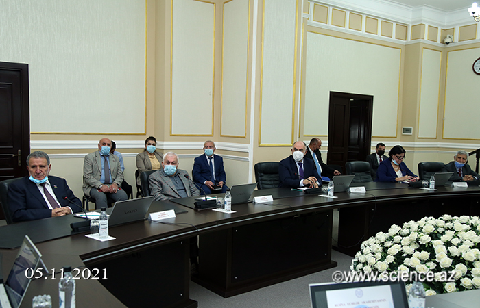 Состоялось очередное заседание Президиума НАНА