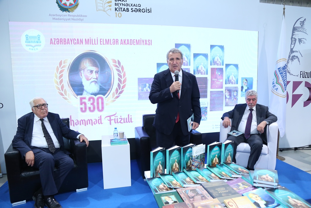 “Mahammad Fuzuli Publications of ANAS” were presented at the 10th Baku International Book Fair