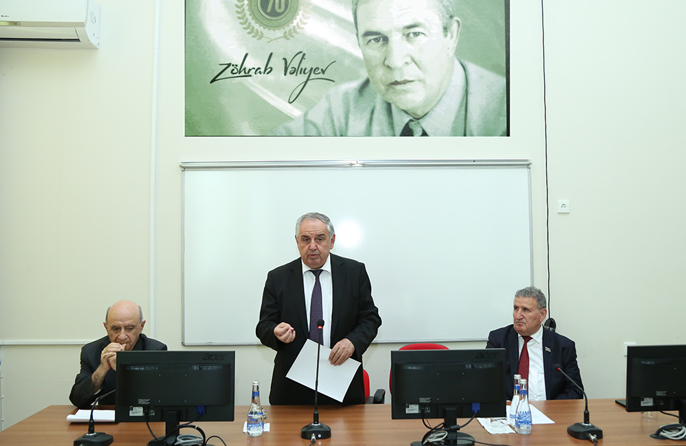 Состоялось мероприятие, посвященное 70-летнему юбилею члена-корреспондента НАНА Зохраба Велиева