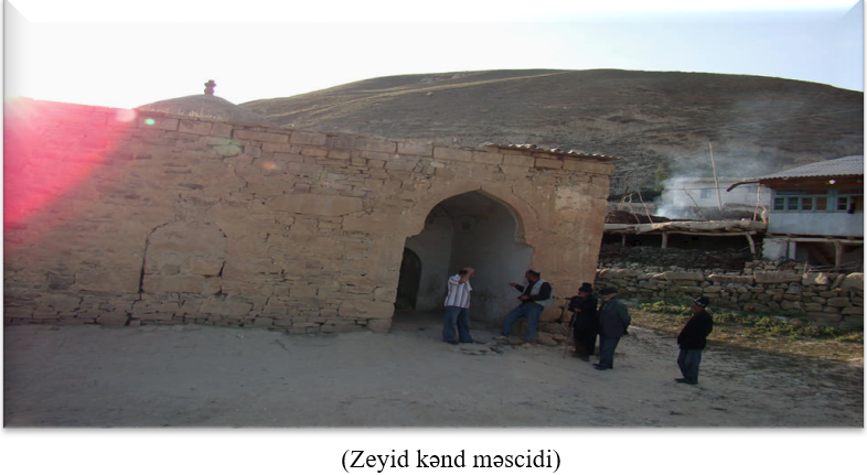 Quba rayonu Zeyid kənd məscidinin kitabələri haqqında