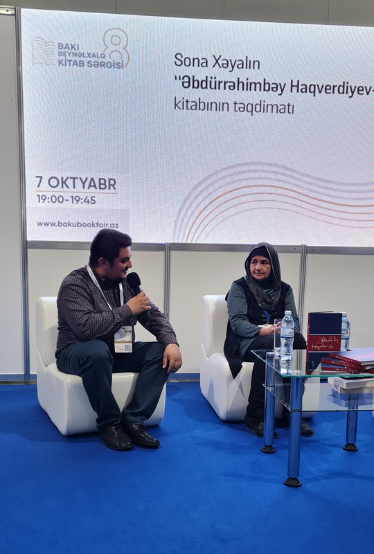 “Əbdürrəhim bəy Haqverdiyev – 150” kitabının təqdimat mərasimi keçirilib