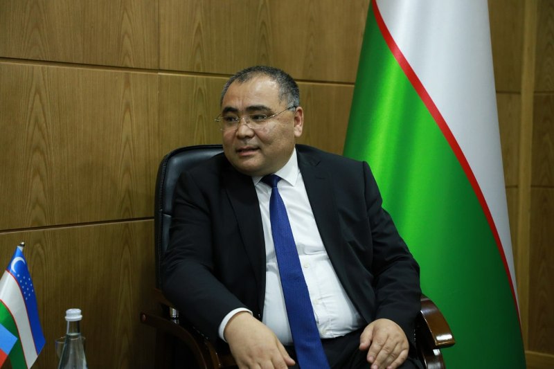 Академик Ариф Гашимов посетил Министерство инновационного развития Республики Узбекистан