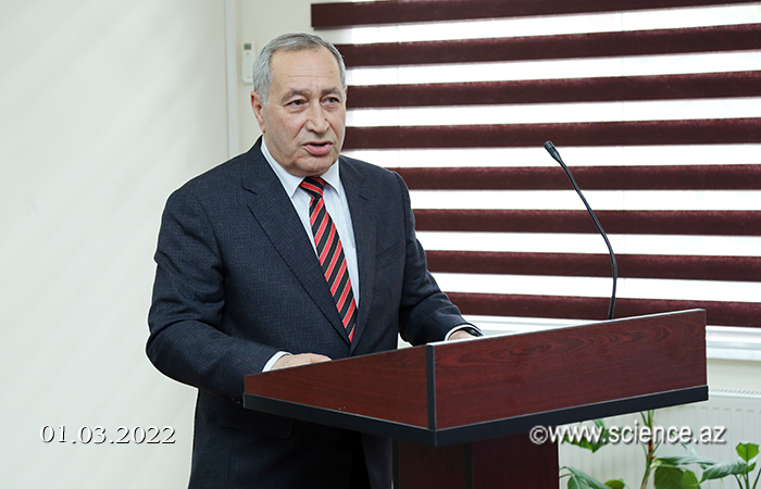 Academician Arif Hashimov: “Special duties are assigned to the enterprises of the division of Biological and Medical Sciences in the implementation of restoration and construction works on the liberated territories”