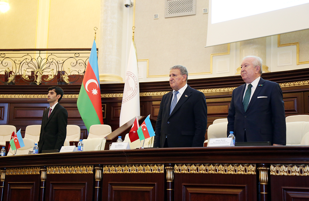 В НАНА состоялось мероприятие, посвященное 100-летию Гейдара Алиева и Турецкой Республики