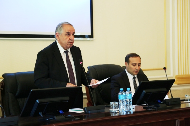 A meeting on improving the international rating indicators of scientific publications was held at ANAS