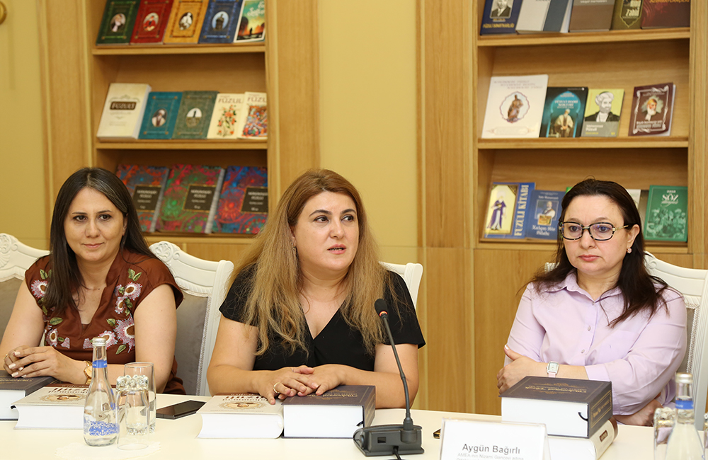 “Məhəmməd Füzuli: biblioqrafiya” və “Məhəmməd Füzuli: həyatı və yaradıcılığı” kitablarının təqdimatı olub