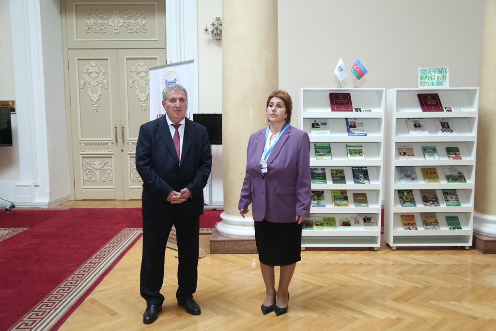 A book exhibition dedicated to COP29 was opened at ANAS