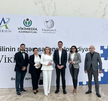 Folklor İnstitutunun əməkdaşı Vikipediyanın 25 illiyinə həsr olunmuş tədbirdə iştirak edib