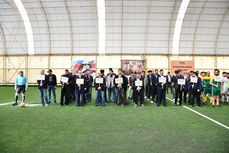 AMEA-nın gənc alim və mütəxəssislərinin VII institutlararası futbol çempionatının açılışı olub