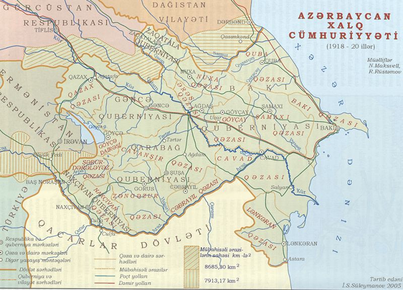 AXC dövründə Ermənistanın Zəngəzur və Qarabağ iddiaları