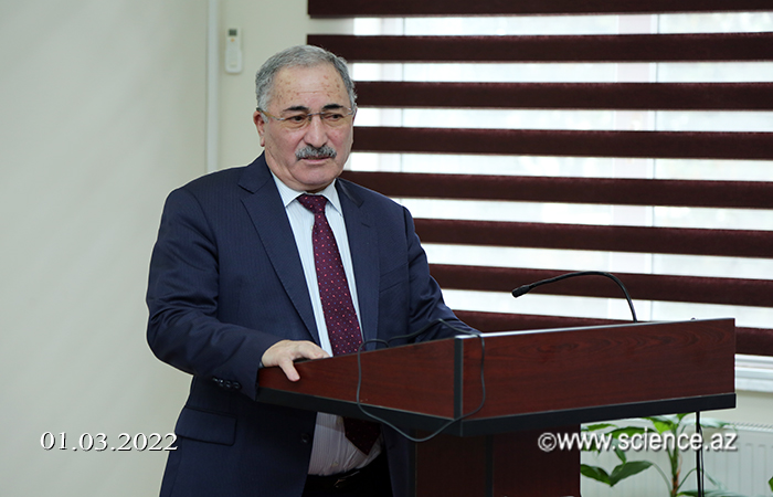 Academician Arif Hashimov: “Special duties are assigned to the enterprises of the division of Biological and Medical Sciences in the implementation of restoration and construction works on the liberated territories”