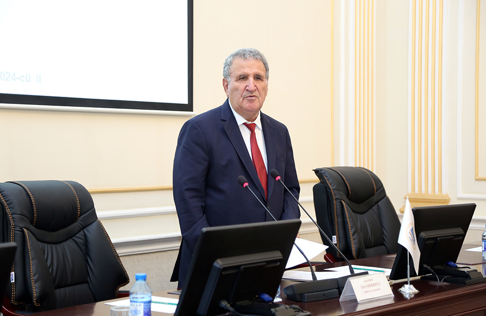 Caspian Sea research was discussed at the Azerbaijan National Academy of Sciences