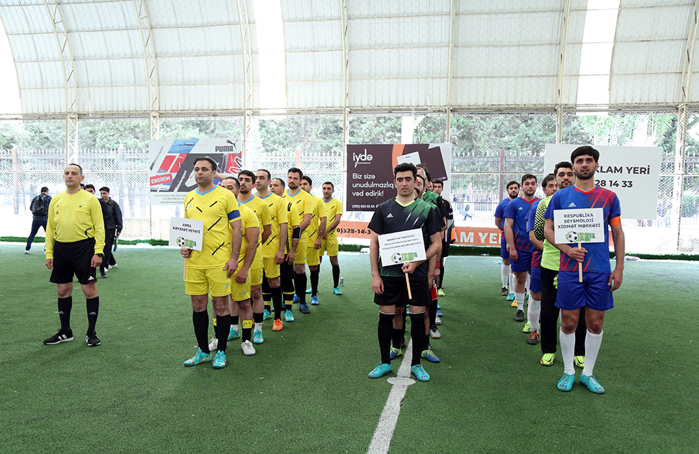 The awarding ceremony of the winners of the Football Championship dedicated to the 101st anniversary of the birth of National Leader was held in ANAS