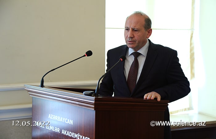 Academician Arif Hashimov met with active and corresponding members of the Division of Physical, Mathematical and Technical Sciences