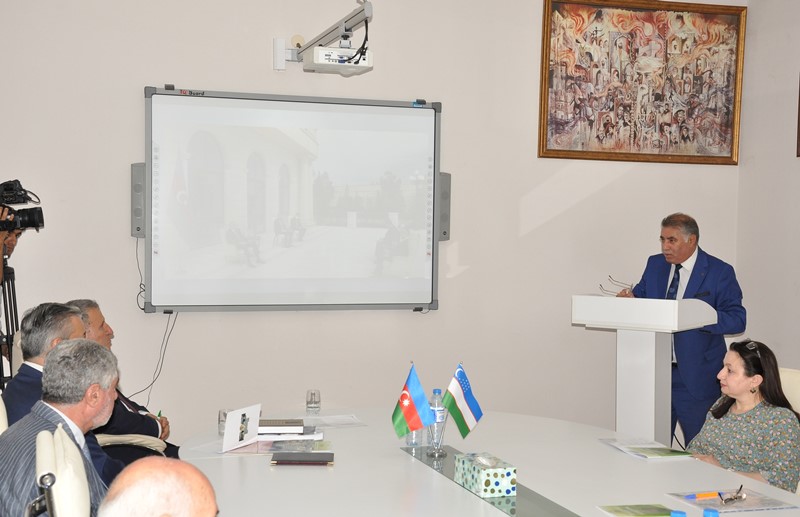 Состоялась сессия, посвященная развитию научных связей между Азербайджаном и Узбекистаном