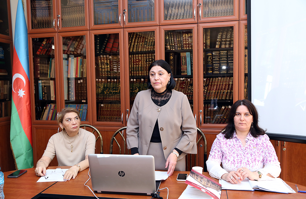 AMEA-nın İctimai Elmlər Bölməsinin Elmi şurasının növbəti iclası keçirilib