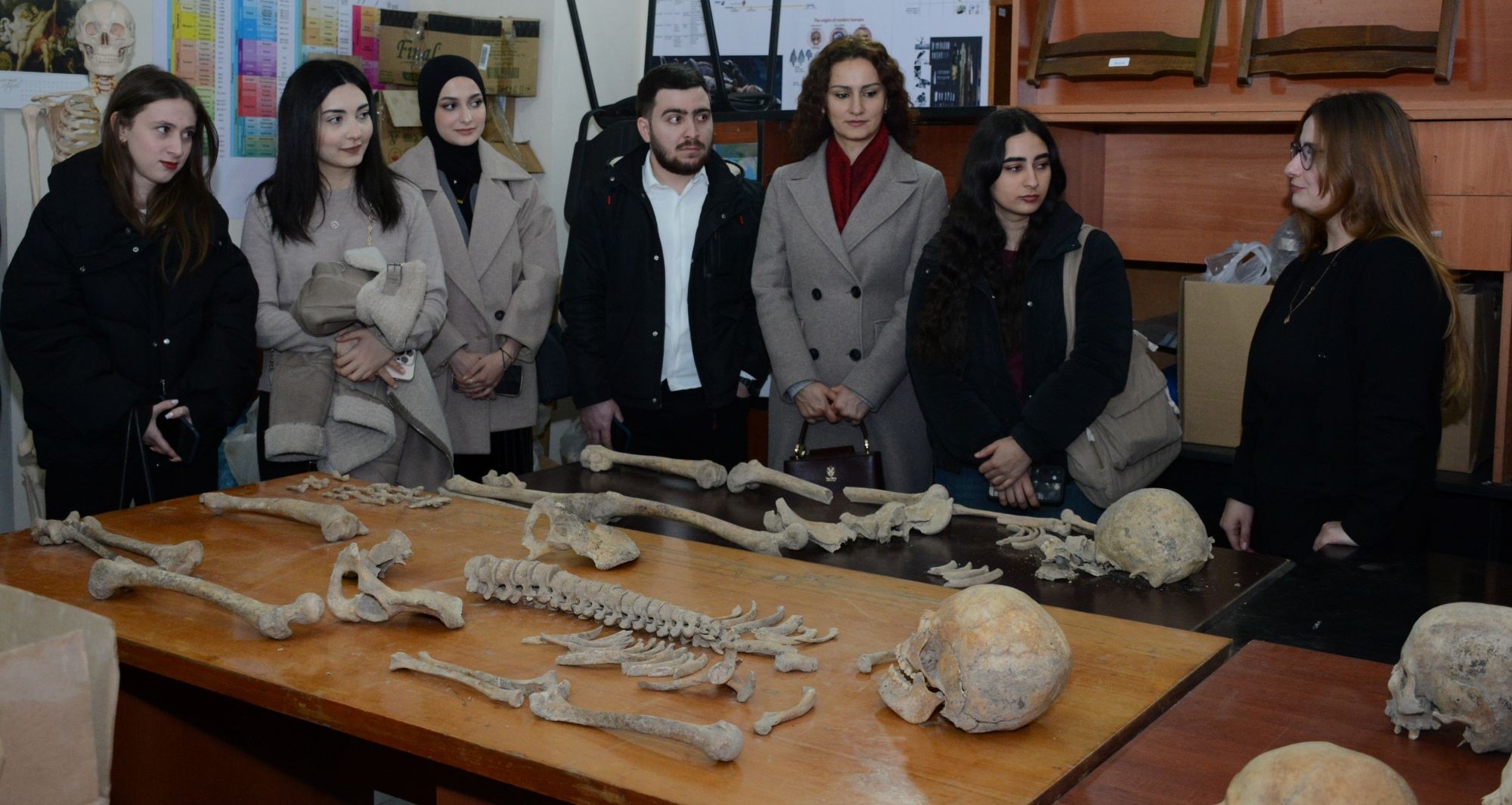 Arxeologiya və Antropologiya İnstitutunda “Açıq qapı” günü keçirilib