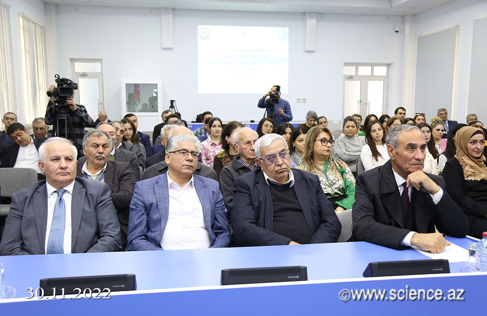 Президент НАНА принял участие в годовом отчете Института математики и механики