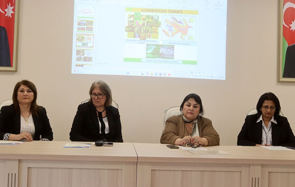 “Heydər Əliyev və Azərbaycan təbiəti” mövzusunda yaz məktəbi keçirilib