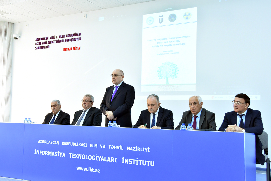 A republic scientific-practical conference on the topic “Green and Digital Transformations: Interactions, Positive and Negative Aspects” was held