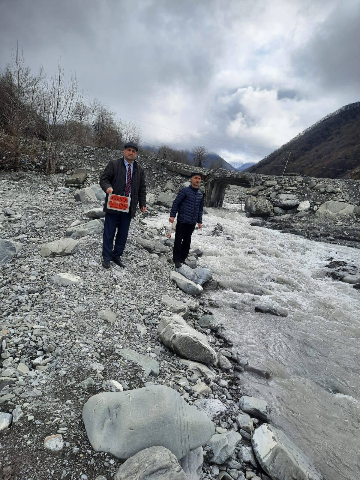 Şəki Regional Elmi Mərkəzin əməkdaşları Kiş çayı hövzəsində monitorinq tədqiqatları aparıblar