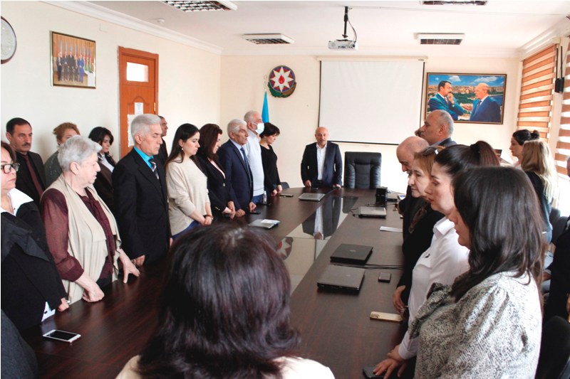 Coğrafiya İnstitutunda 31 Mart - Azərbaycanlıların soyqırımı günü qeyd edilib