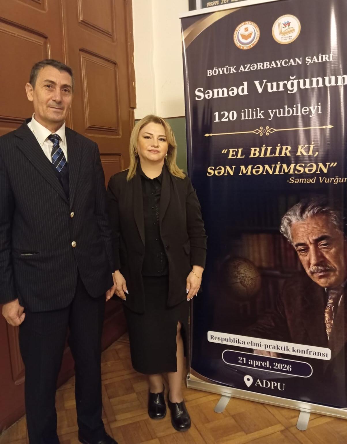 Folklor İnstitutunun əməkdaşları Səməd Vurğun yaradıcılığına həsr olunmuş konfransda çıxış ediblər