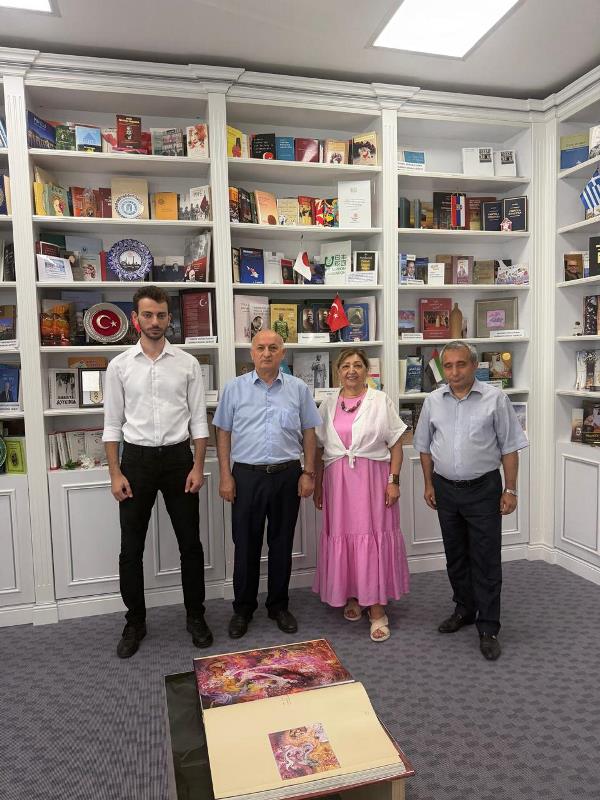 Türkiyənin “Picksoft Bilişim Teknolojiler” şirkətinin nümayəndəsi Mərkəzi Elmi Kitabxanada olub