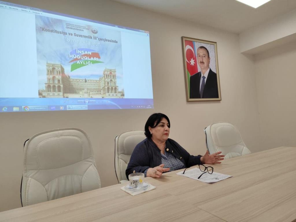 Botanika İnstitutunda “İnsan Hüquqları Aylığı” çərçivəsində tədbir keçirilib