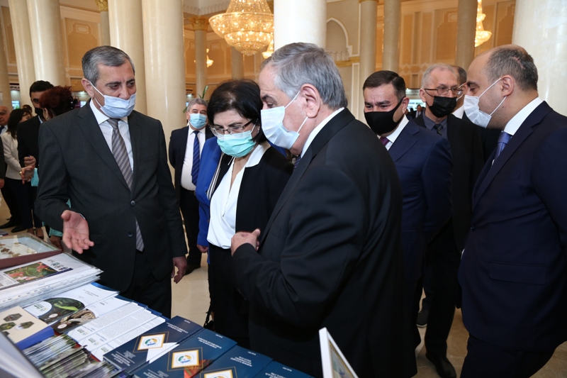 The opening of the exhibition of scientific achievements of the Academy took place