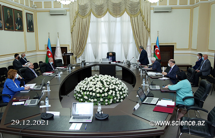 A number of issues were discussed at the meeting of the Presidium of ANAS