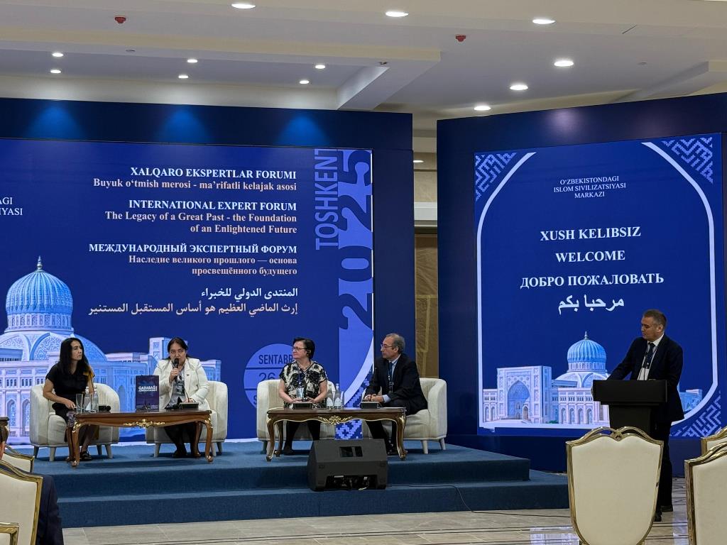 Əlyazmalar İnstitutunun alimi Özbəkistanda beynəlxalq ekspert forumunda iştirak edib