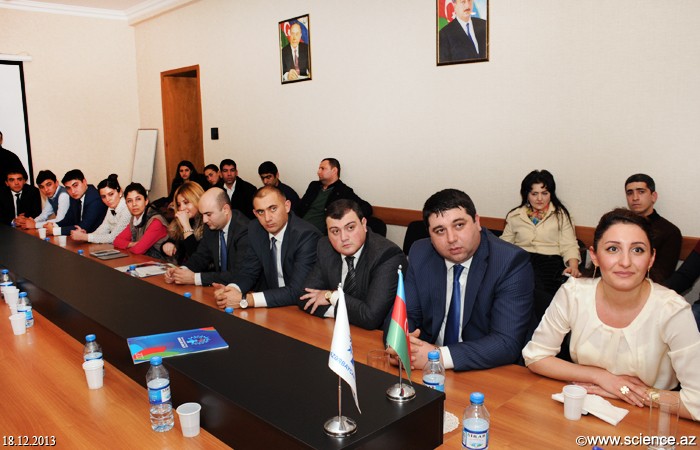 Youth Union of New Azerbaijan Party organized meeting with ANAS president acad. Akif Alizadeh