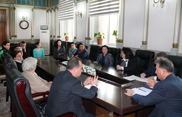 Discussions about the creation of Research Center for Mugamsunaslıg