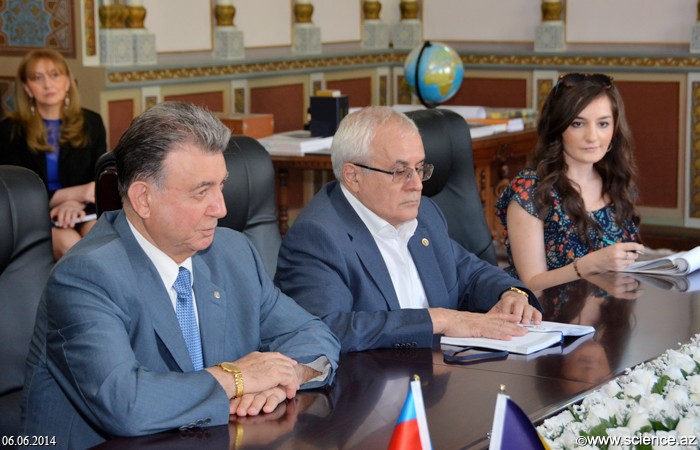 Meeting with President of the Academy of Sciences of Moldova