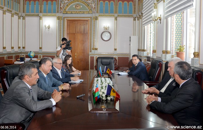 Состоялась встреча с Президентом Академии наук Молдовы