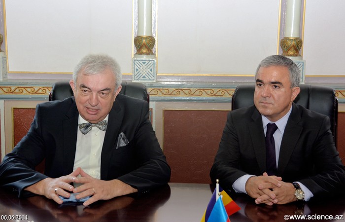 Meeting with President of the Academy of Sciences of Moldova