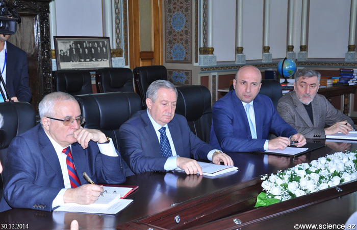В Президиуме НАНА состоялась встреча с представителями компании “Detal Holding”