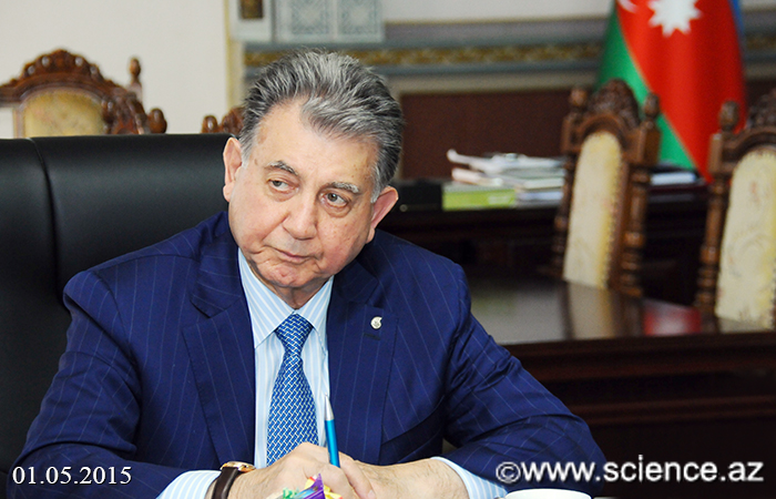 Президент НАНА встретился с послом Украины в Азербайджане