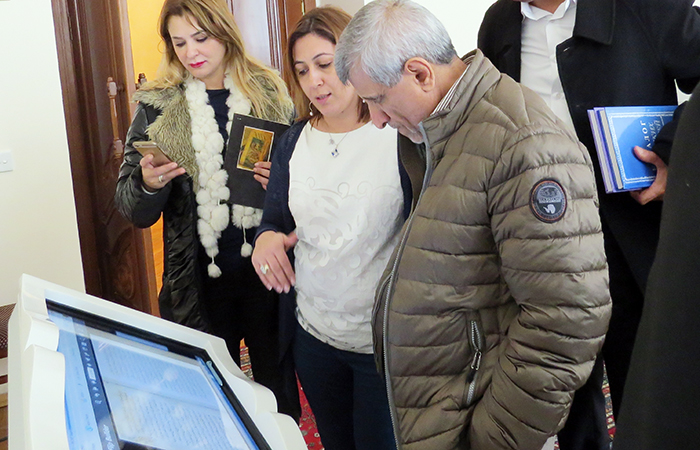 Представители Лиги арабских государств посетили Институт рукописей НАНА