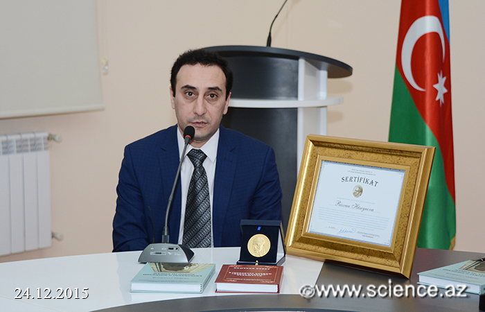 “Professor Rövşən Mustafayev” adına medalın təqdimetmə mərasimi keçirilib
