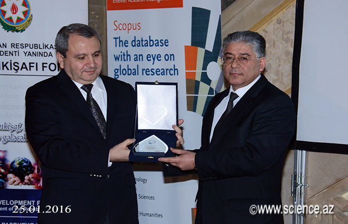 Впервые в Азербайджане состоялась церемония вручения «Премии SCOPUS»