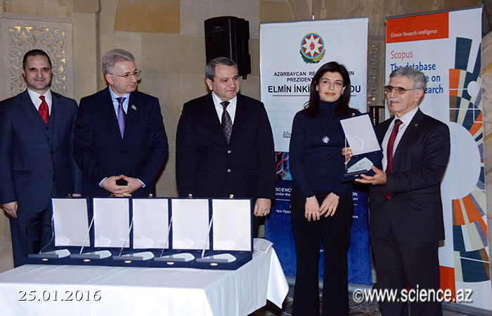 Ceremony of "Award SCOPUS” for the first time in Azerbaijan